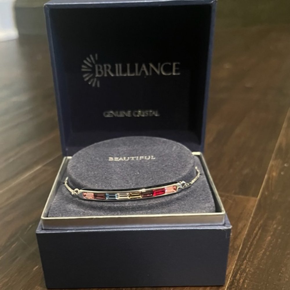 NEW BRILLIANCE Rainbow Bracelet Adjustable